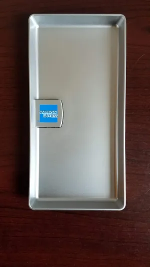 10 Pack - American Express Guest Check Tray - for Restaurants and Waitstaff