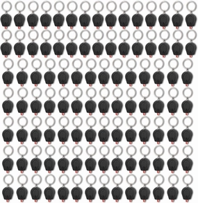 100 Pack Ultra Bright Red LED Keychain Flashlight, Mini Red Light Red Keychain Flashlight for Night Observation