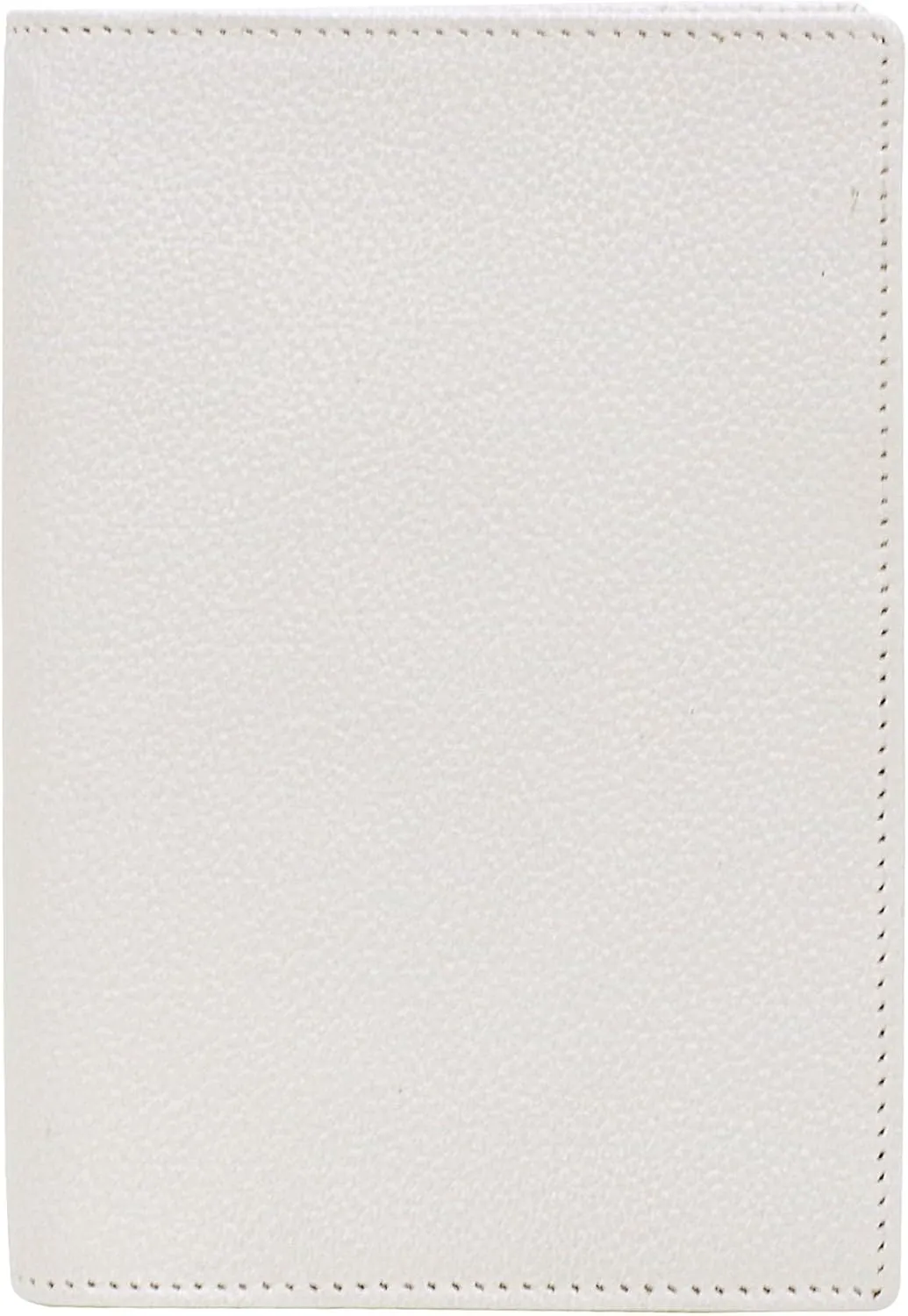 1237-001 Mini 6-Hole Size Ten Colors Ring Diameter 0.4 inches (11 mm) [White] Personal Notebook Binder