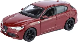 1:24 for Alfa Romeo Stelvi SUV Simulation Alloy Car Model Multifunctional Decorative Souvenirs Mini Simulation Toys