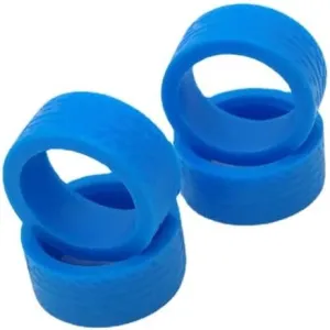 1/28 K969 K979 K989 K999 P929 Mosquito Car RC Car Racing Pattern Soft Tire ( Color : Blue )