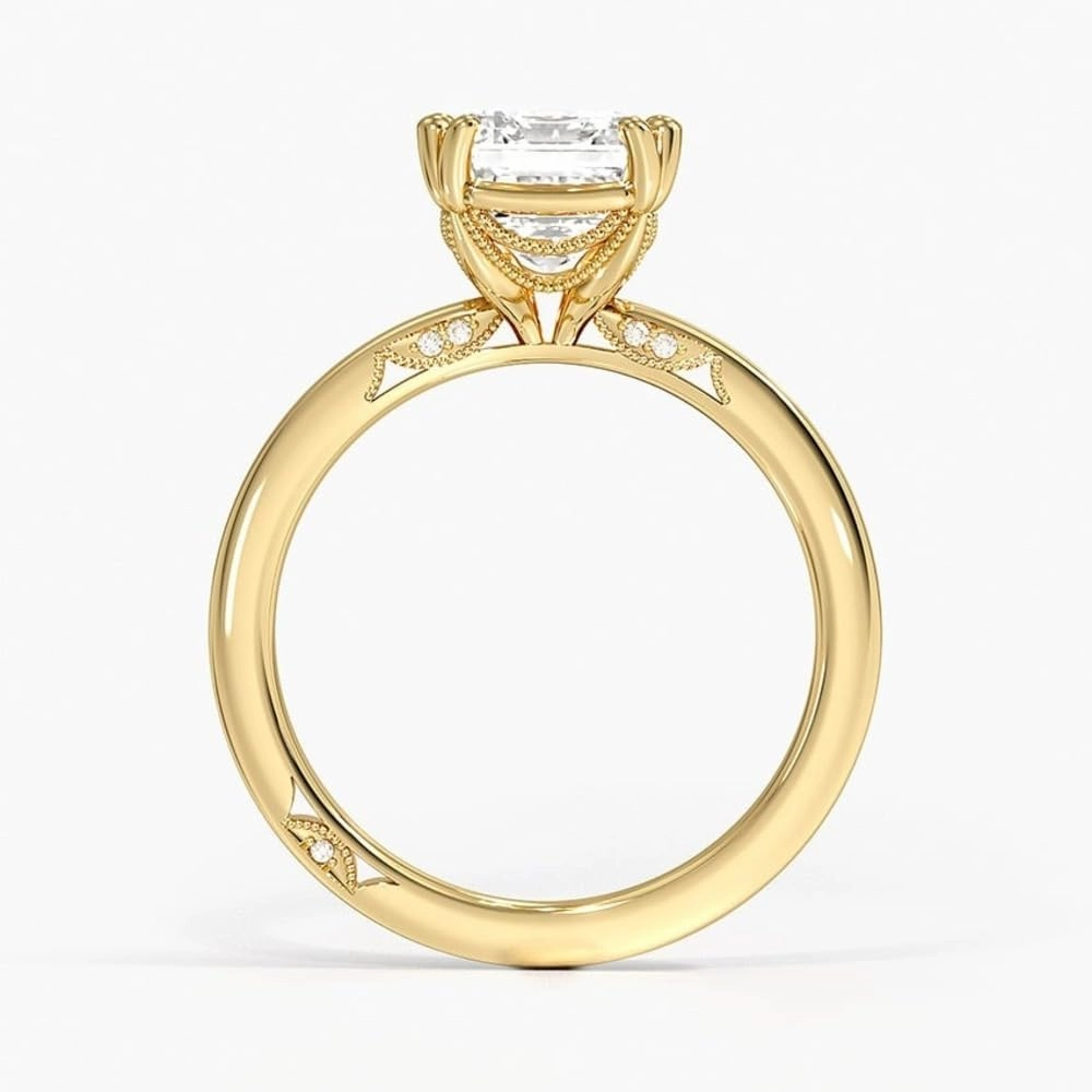 1CT-3CT Oval Cut Moissanite Wedding Bridal Ring Tacori Classic Solitaire Engagement Rings For Women/Valentine's Day Gift, Anniversary Promise Ring