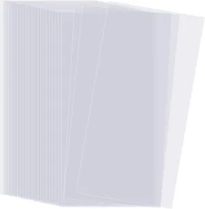 25 Pack 6 Mil Clear Mylar Sheet,12 x 24 Inch Plastic Blank Stencil, Stencil Template Material for Making Your Own Stencils
