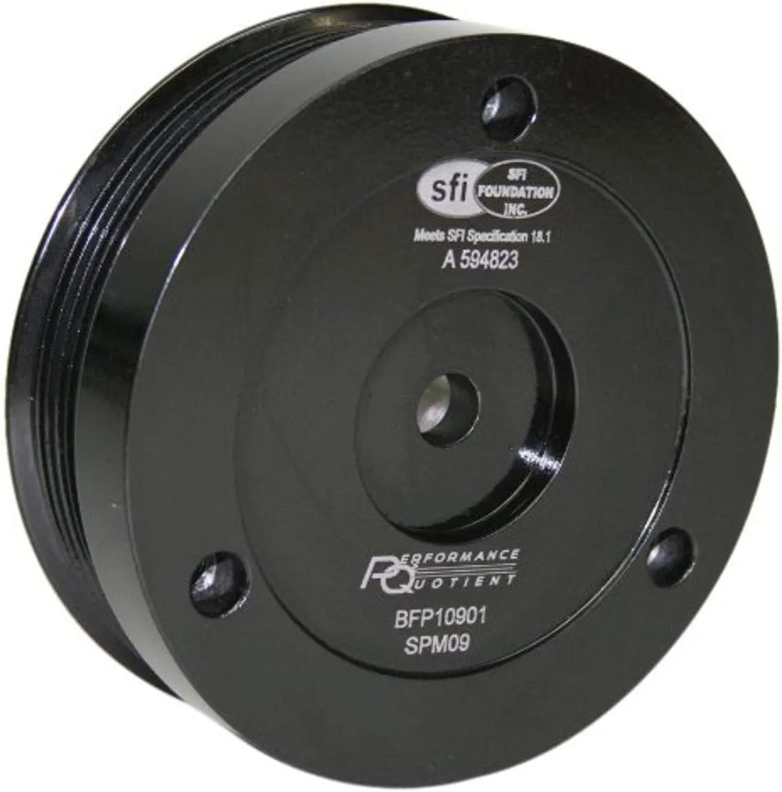 2510901 FluidGel Black 8.7 Percentage UnderDrive Serpentine Pulley Damper for BMW Mini Cooper, 2001-2006 Gen 1, Tritec 1.6L