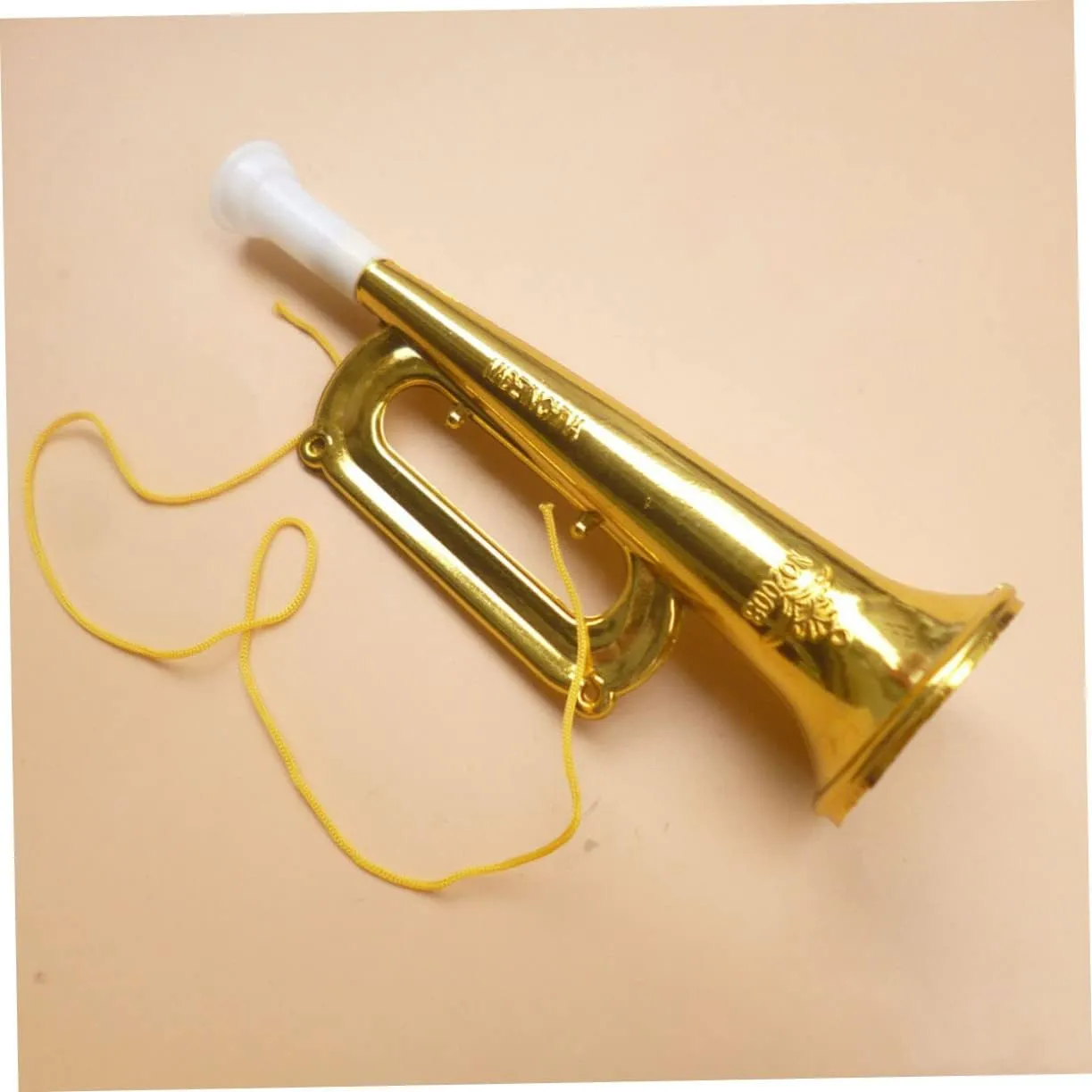 30 pcs Sporting Instruments New Favor Models Gold Party Trumpets Small Cheering Kids Girls Boys Whistle and Funny Musical Children Stage Props Plastic Atmosphere Noise Events