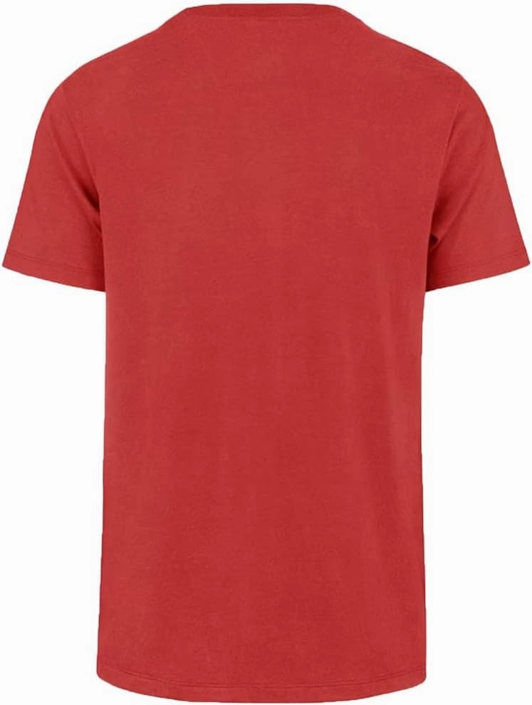 47 MLB Men's Union Arch Franklin Team Color Primary Logo Word Mark Short Sleeve T-Shirt