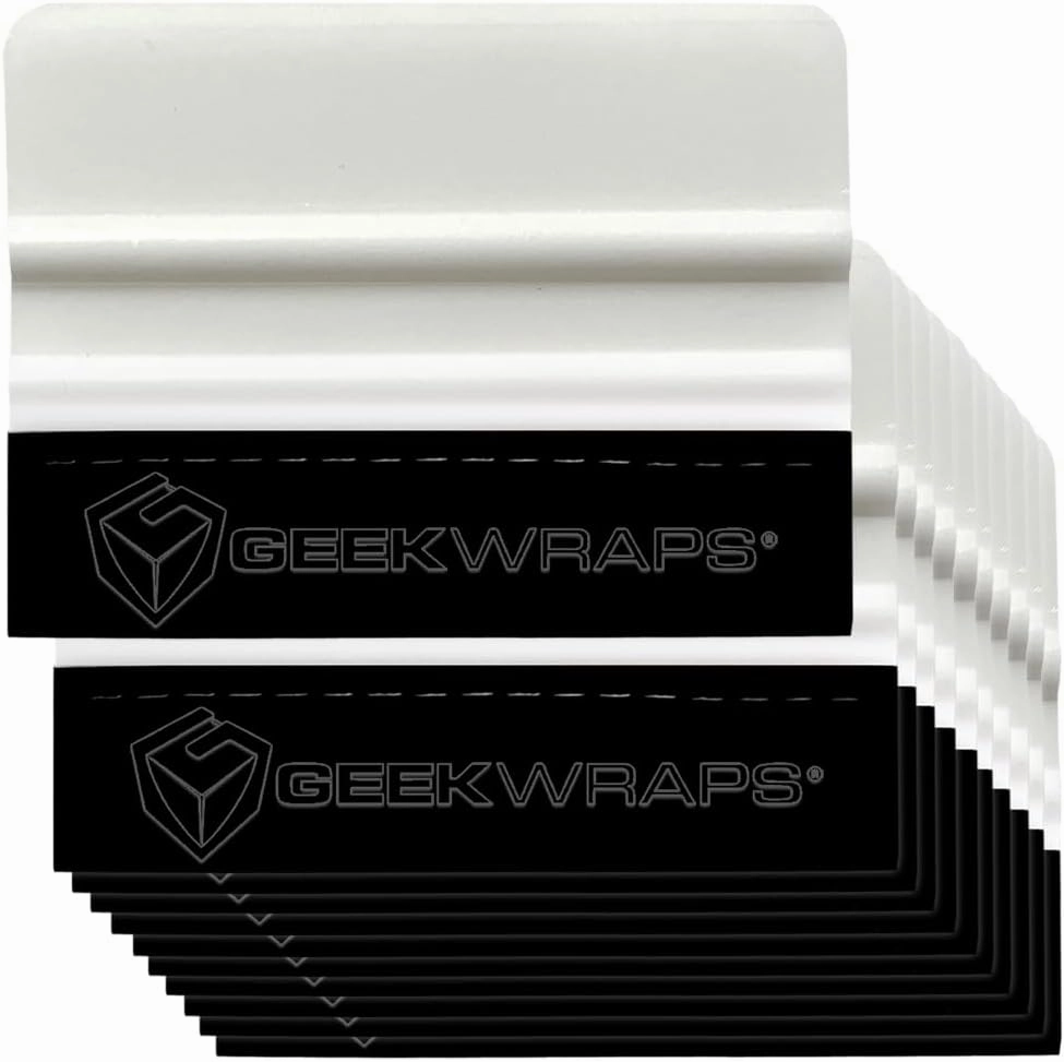 4 Inch Soft Edge Car Wrap Vinyl Applicator Squeegee 10 Pack