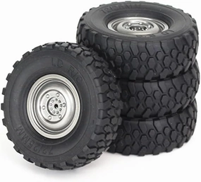 4pcs 72mm Soft Tire for D90 MN98 MN99S C14 C24 C34 B14 B24 LDRC P06 RC Car Upgrade Parts Accessories