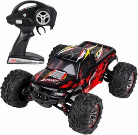 4WD High-Speed Off-Road RC Vehicle, 2.4G Waterproof Remote Control Car, All-Terrain Damping Climbing RC Truck, Electric Drift Toy Racing Car, Birthday Gift for Children