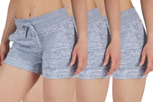 90 Degree By Reflex Womens Soft Sweat Shorts High Waisted Drawstring Lounge Shorts with Pockets
