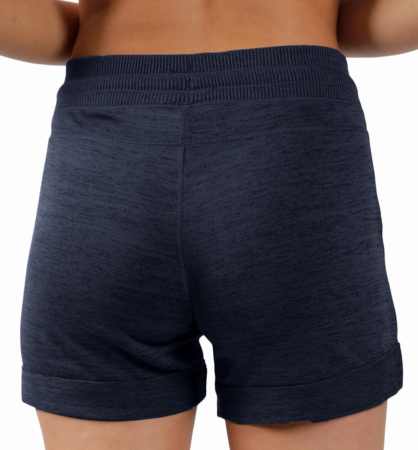 90 Degree by Reflex Soft Comfy Activewear Lounge Shorts with Pockets and Drawstring for Women