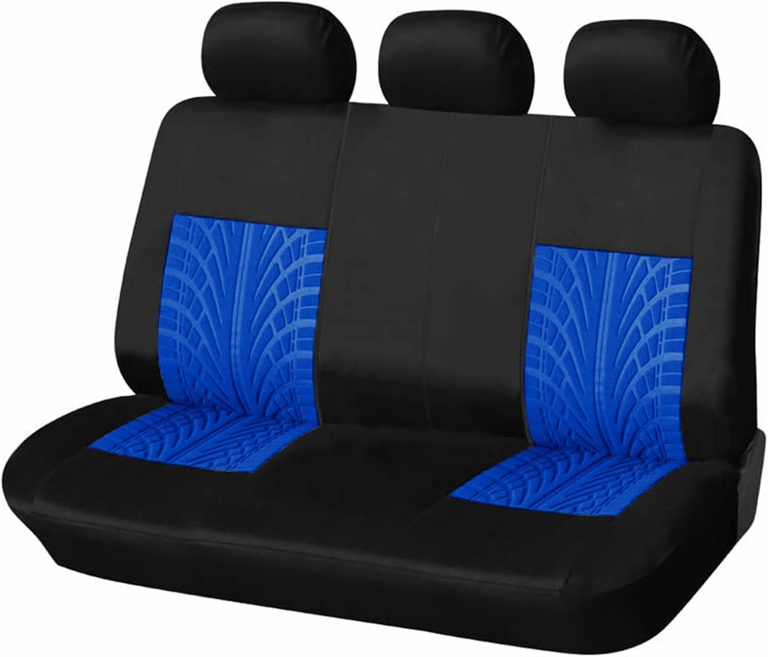 9pcs Car Seat Covers for Nissan Qashqai J11 Visia/Acenta/N-Connecta/N-Vision/Tekna, Cloth Car Seat Cushion Full Set Breathable Washable Front Rear Protectors Accessories,Blue