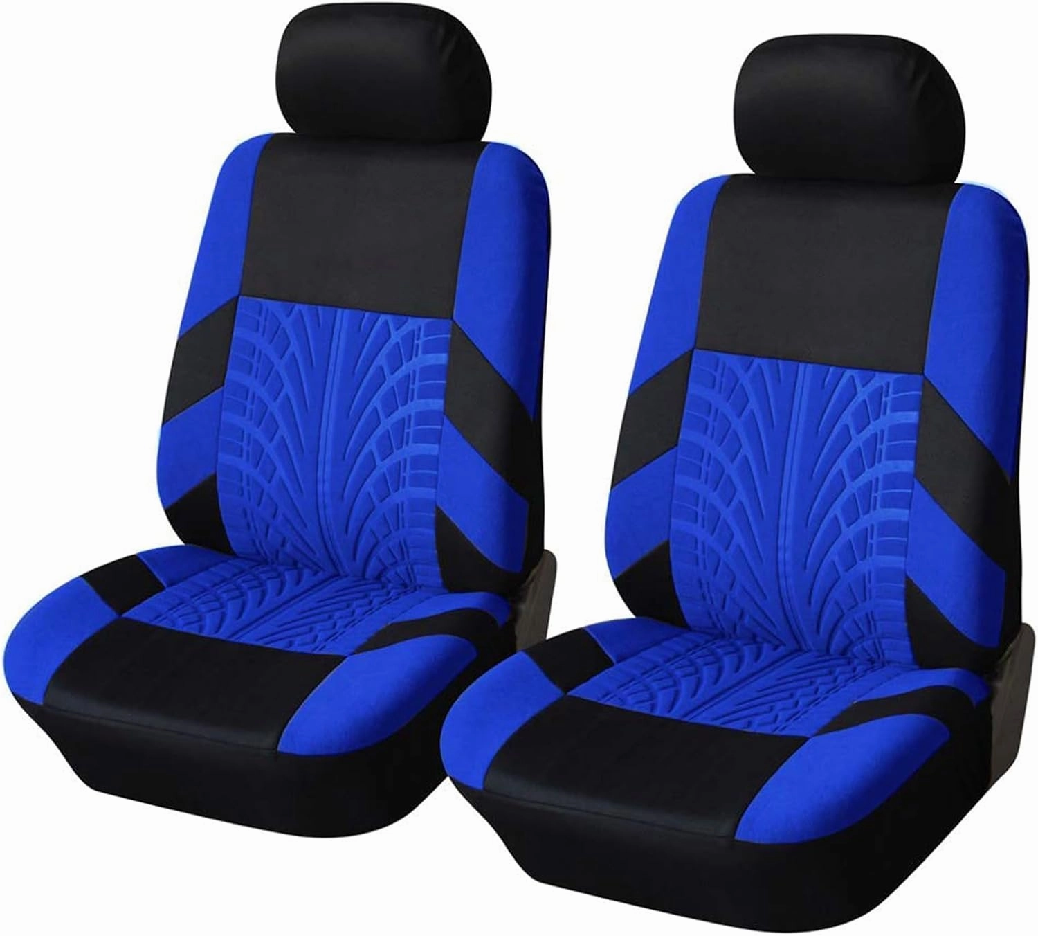 9pcs Car Seat Covers for Nissan Qashqai J11 Visia/Acenta/N-Connecta/N-Vision/Tekna, Cloth Car Seat Cushion Full Set Breathable Washable Front Rear Protectors Accessories,Blue