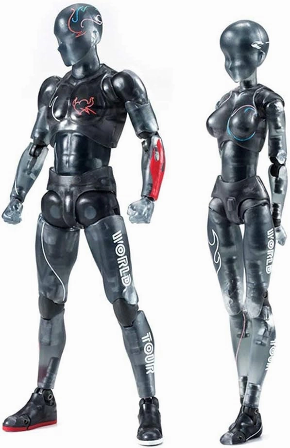 Action Figures Body-Kun/Chan DX PVC Male/Female Action Figure Model for SHF Children Kids Collector Toy Gift (C)