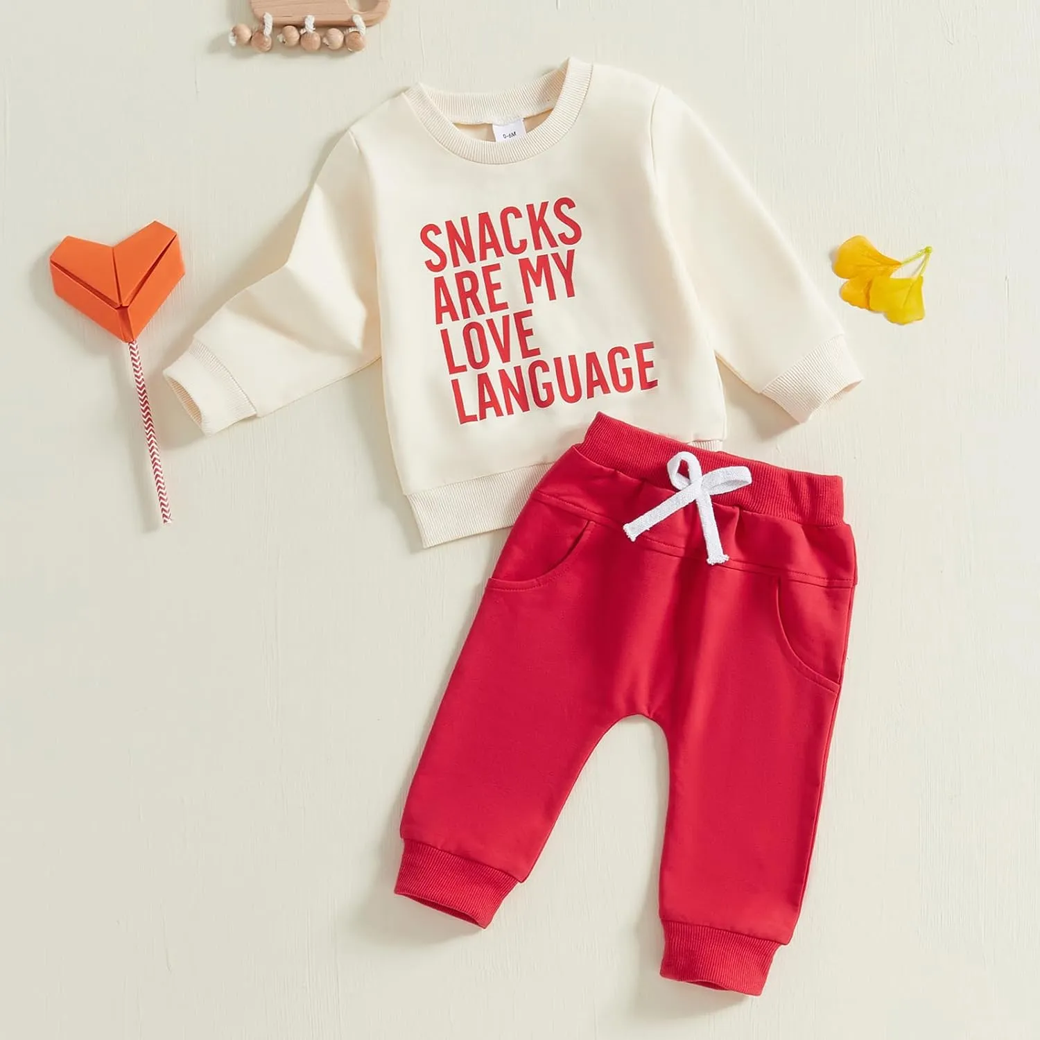 Adobabirl Toddler Baby Halloween Outfit Boy Girl Pumpkin Patch Crew Sweatshirt and Pants Set Halloween Fall Baby Clothes