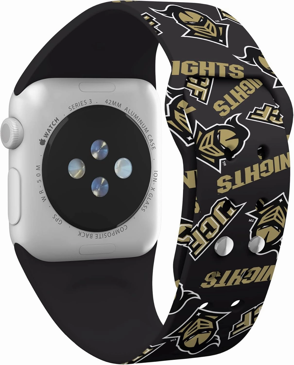 Affinity Bands Central Florida Knights HD Watch Band Compatible with Apple Watch