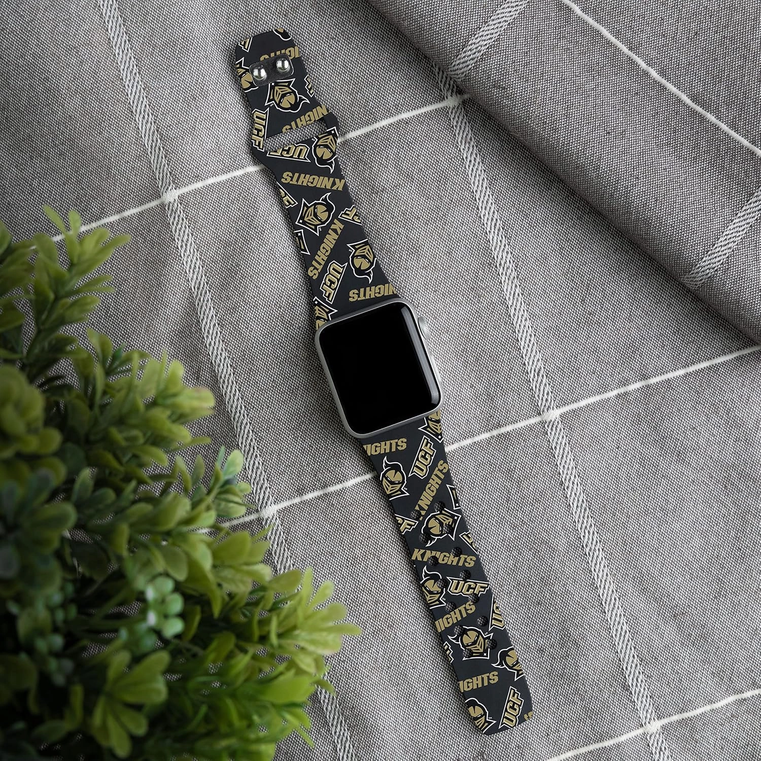 Affinity Bands Central Florida Knights HD Watch Band Compatible with Apple Watch