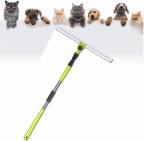 Air Broom as Seen on Tv, with 51 Long Handle Magic Broom Squeegee, Magic Broom Squeegee Cleans Glass,Fine Dust,Hair,Liquids,Large:50×130cm