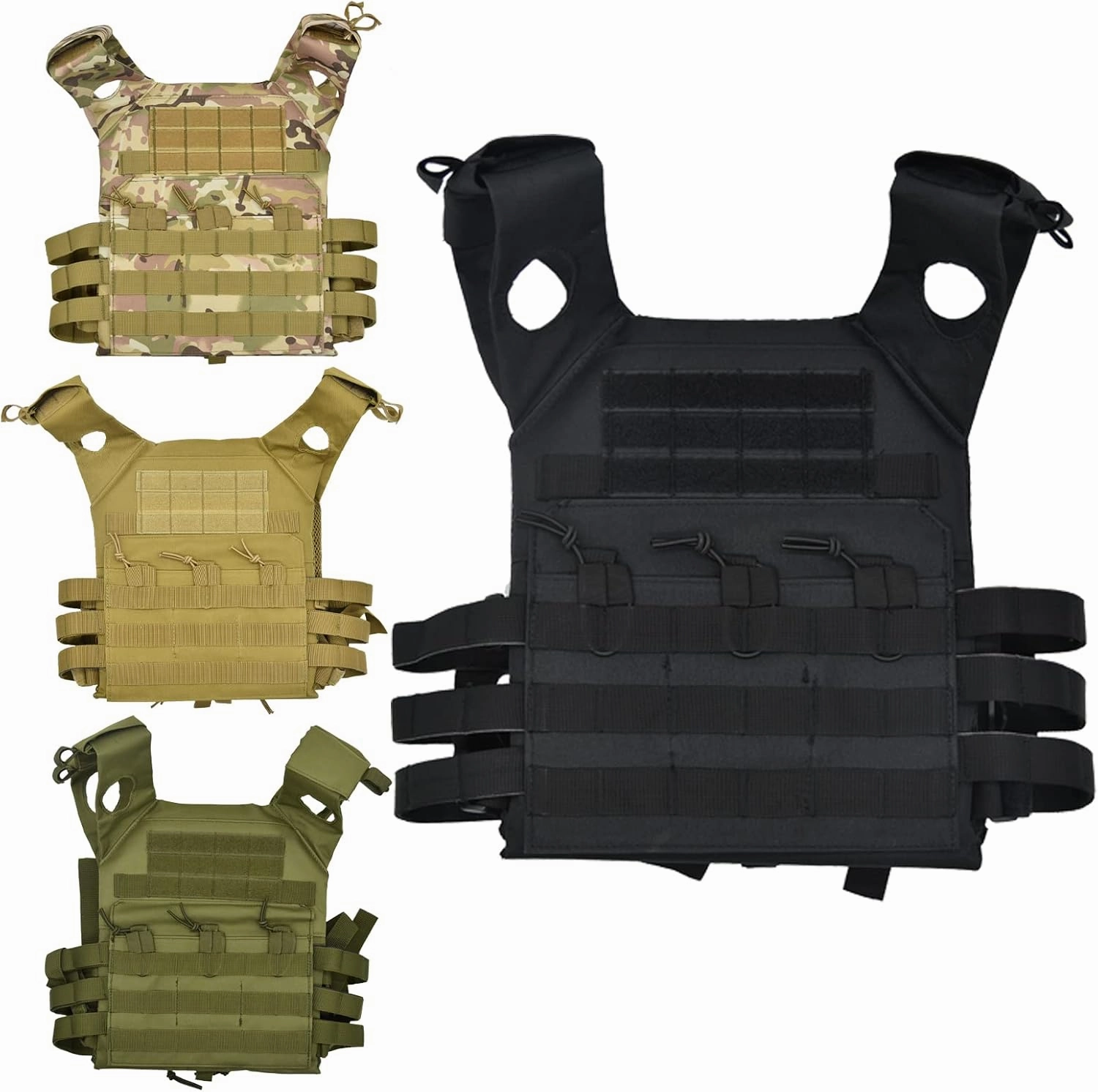 Airsoft Vest Adjustable Ultra-Light Training Molle Outdoor Safety Protection Airsoft Vest Hunting Vest