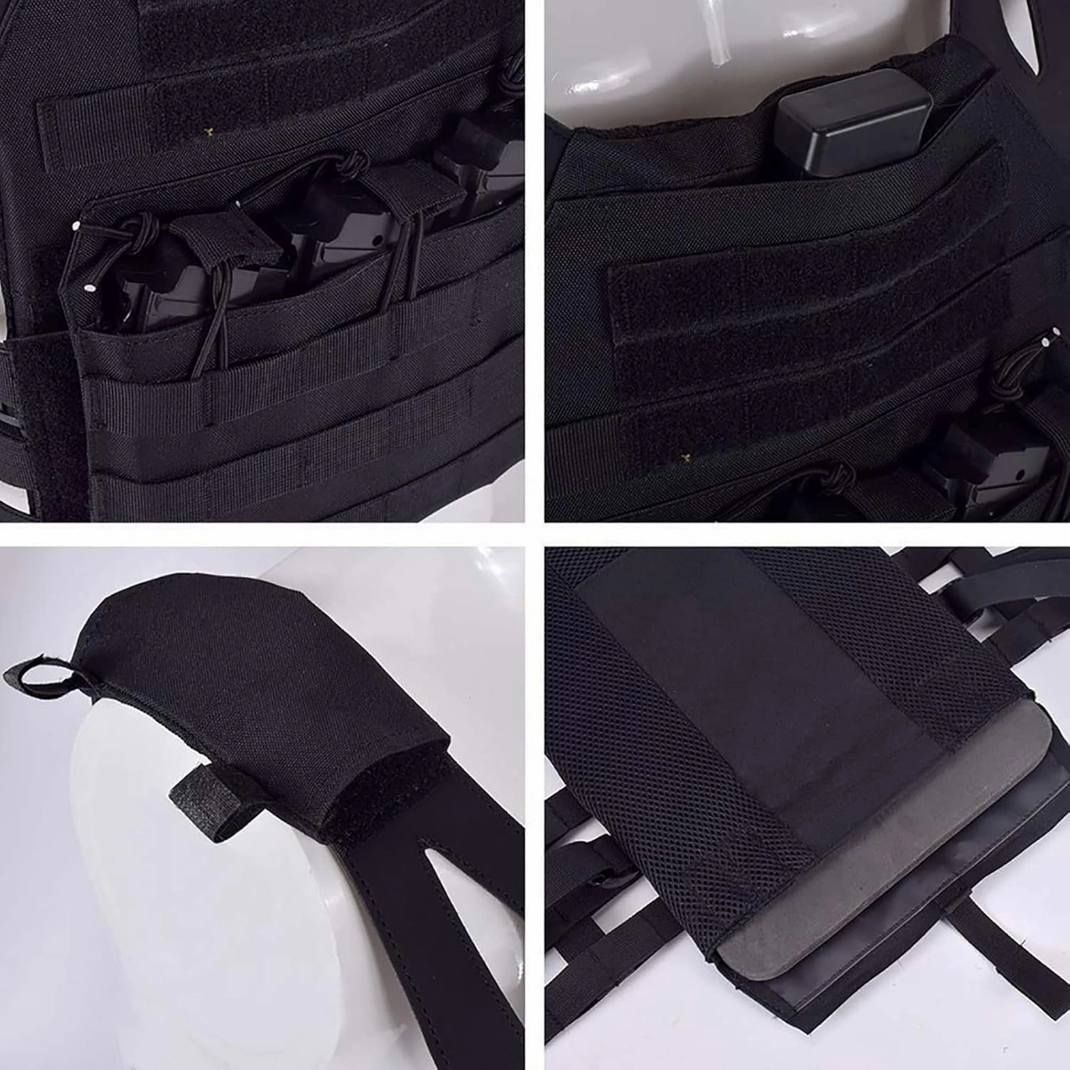 Airsoft Vest Adjustable Ultra-Light Training Molle Outdoor Safety Protection Airsoft Vest Hunting Vest