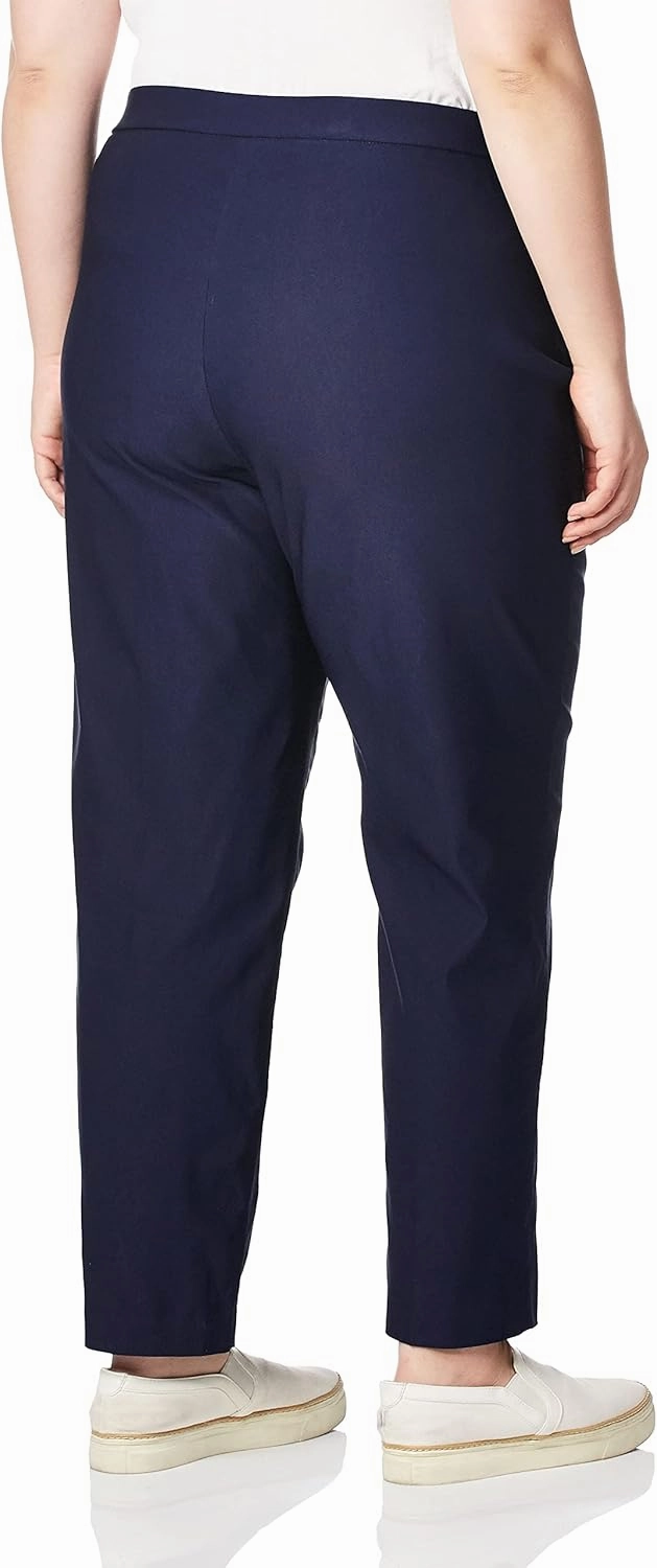 Alfred Dunner Women's Allure Slimming Missy Short Stretch Pants Modern Fit
