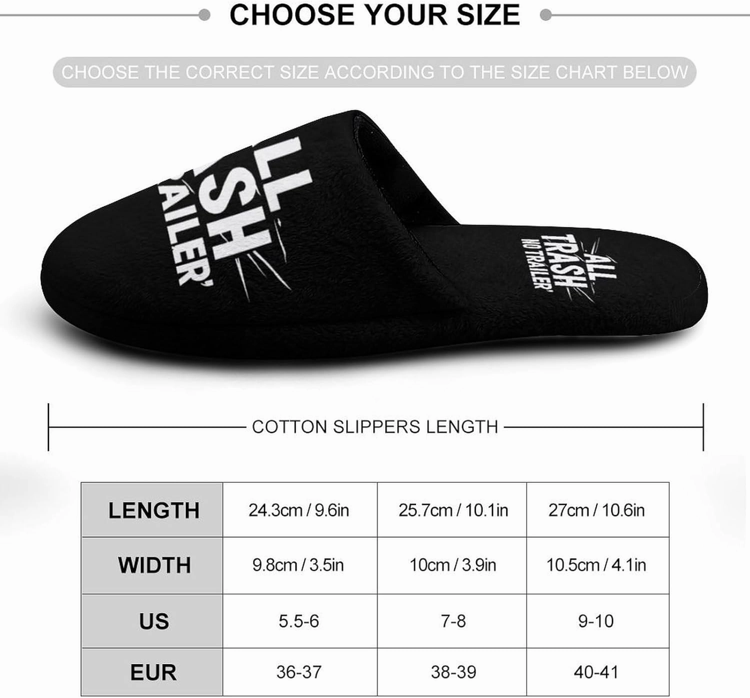 All Trash No Trailer Soft Slippers for Women Anti-skid House Shoes for Spa Hotel Guest Bride Travel