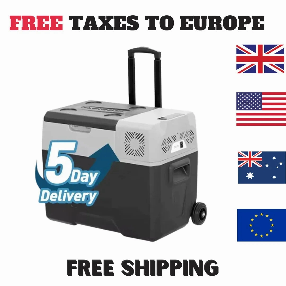 Alpicool CX 30L 40L 50L Car Refrigerator Fridge Small Freezer 12V Compressor Portable Cooler 220V For Home Use Vehicle Truck