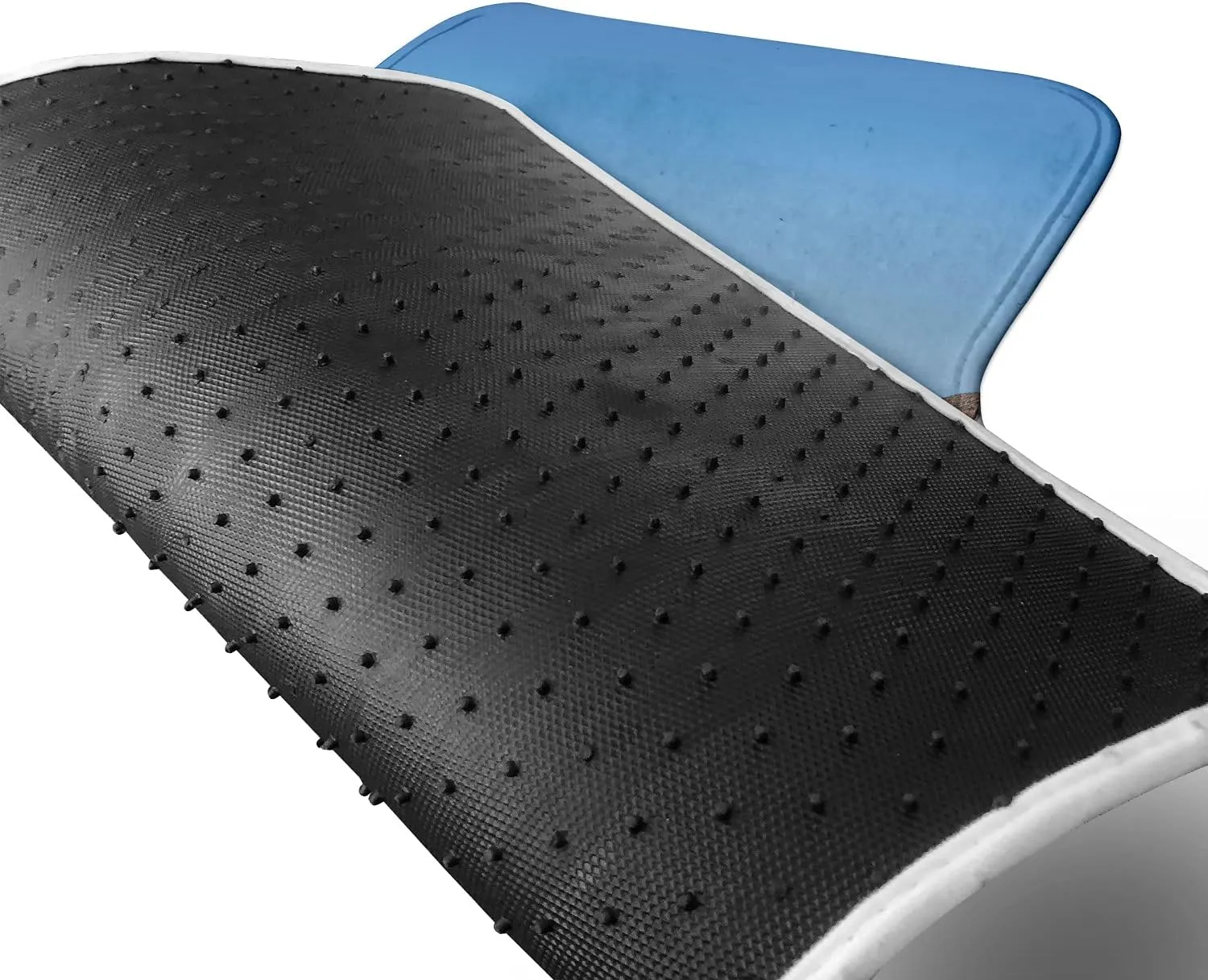 Ambesonne Windmill Car Mat Set of 2, Flinders Ranges South Australia Mountains Barren Land Summer, Front Seat Floor Mat Durable PVC Backing Accesory, 27.5" x 17.9", Earth Yellow Pale Blue