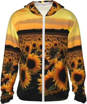 AMRANDOM Women's UPF 50  Sun Protection Hoodie Jacket Full Zip Long Sleeve Shirt with Pockets Hiking Outdoor Performance