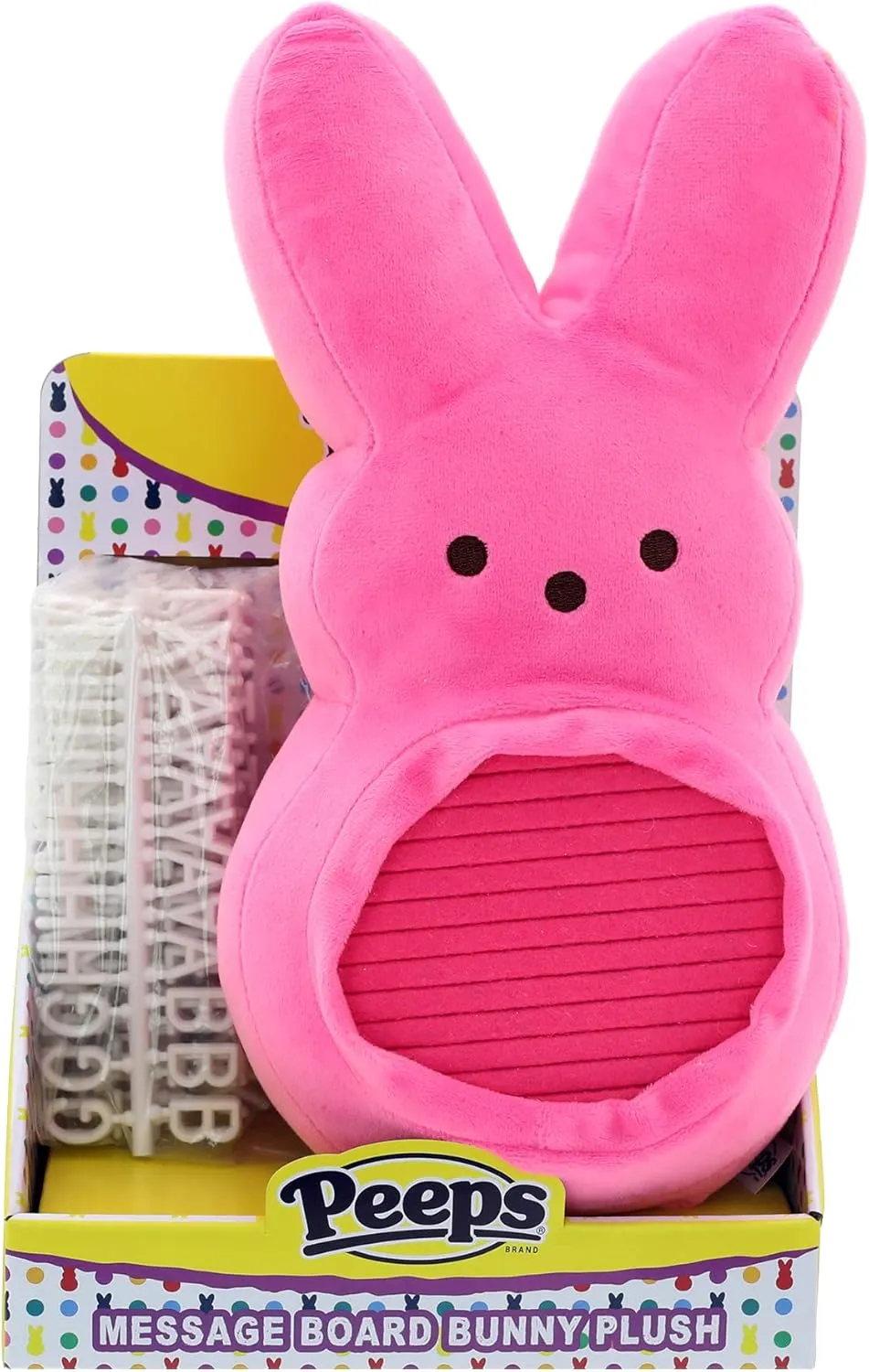 Animal Adventure 11.5" Peeps Bunny Message Board Pink