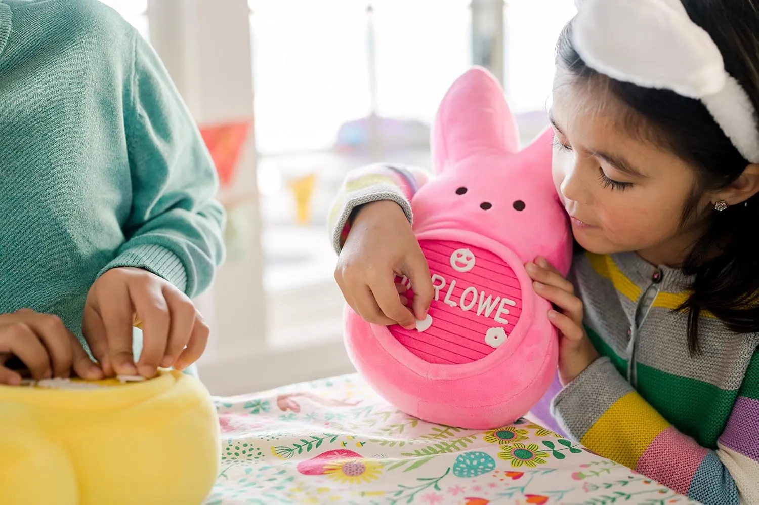 Animal Adventure 11.5" Peeps Bunny Message Board Pink