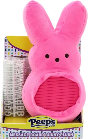 Animal Adventure 11.5" Peeps Bunny Message Board Pink