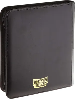 Arcane Tinmen Dragon Shield Card Binder – Card Codex Zipster Binder: Small Black - Trading Cards – Card Games - Compatible with Pokemon Yugioh Magic the Gathering MTG TCG OCG & Hockey Cards