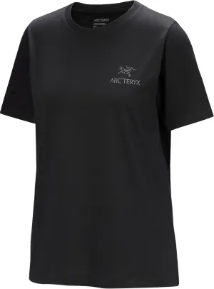 Arc'teryx Kragg SL Cotton Emblem Crew Shirt SS Women's | Soft Cotton Climbing Tee with a Chest Graphic