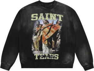 Arnodefrance Men Graphic Sweatshirts Vintage Printing Sweatshirt Cotton Loose Crewneck Hoodies Pullover