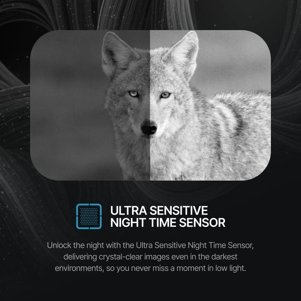 ATN Night Vision Scope - Ultra Sensitive Night Vision Sensor, HD Display - Premium Night Vision Scope for Precision and Clarity in Low-Light Conditions