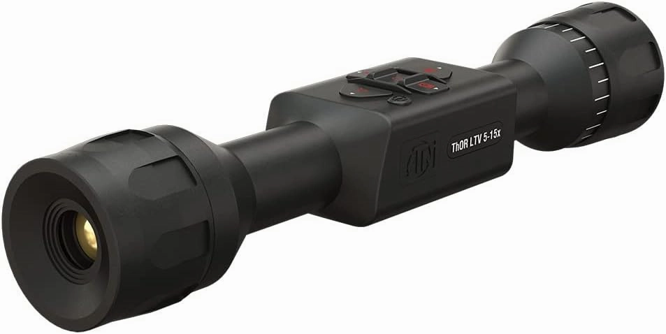 ATN Thor LTV Ultra Light Thermal Hunting Scope, 4K  4056x3040 Thermal Sensor, 4K Video Record, One Shot Zero, 10h  Battery Power