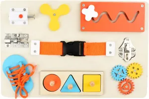 ATOYUS Montessori Busy Board Toddler Toys for Ages 3-5, Wooden Baby Sensory Toys for Kids 3 4 5 Year Old with Autism, Preschool Learning Educational Christmas Birthday Infant Gifts for Boys Girls 3 