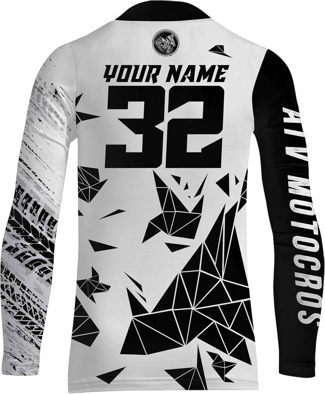 ATV Motocross Racing Jersey Youth ATV Quad Bike Shirt UPF30  Motorcycle Kid Men Women Extreme Off-Road Racing Jersey MX01