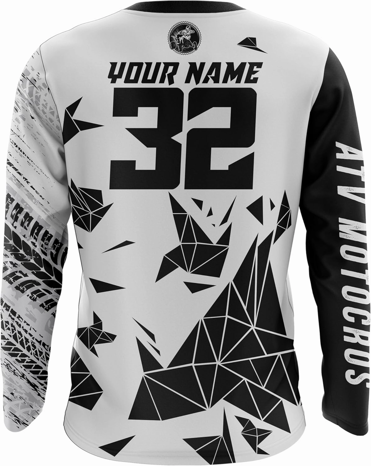 ATV Motocross Racing Jersey Youth ATV Quad Bike Shirt UPF30  Motorcycle Kid Men Women Extreme Off-Road Racing Jersey MX01