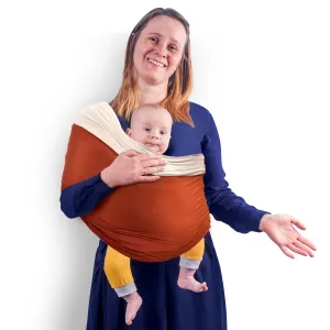 Baby Wrap Carrier, Unisex Baby Carrier, Lightweight & Ultra Soft, Easy to Wear Baby Wrap, Perfect for Newborn Toddlers