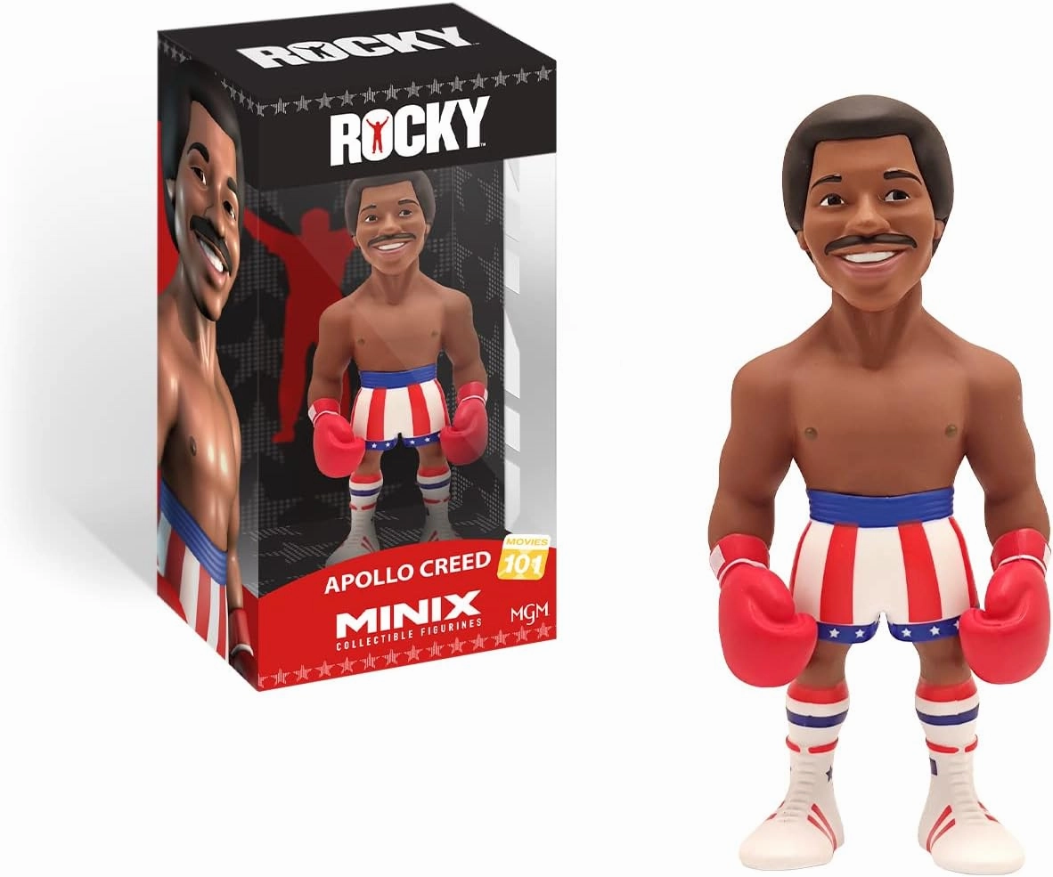 Bandai Apollo Creed Model | Collectable Apollo Figure from The Rocky Films | Collect Your Favourite Rocky Figures from The Movies