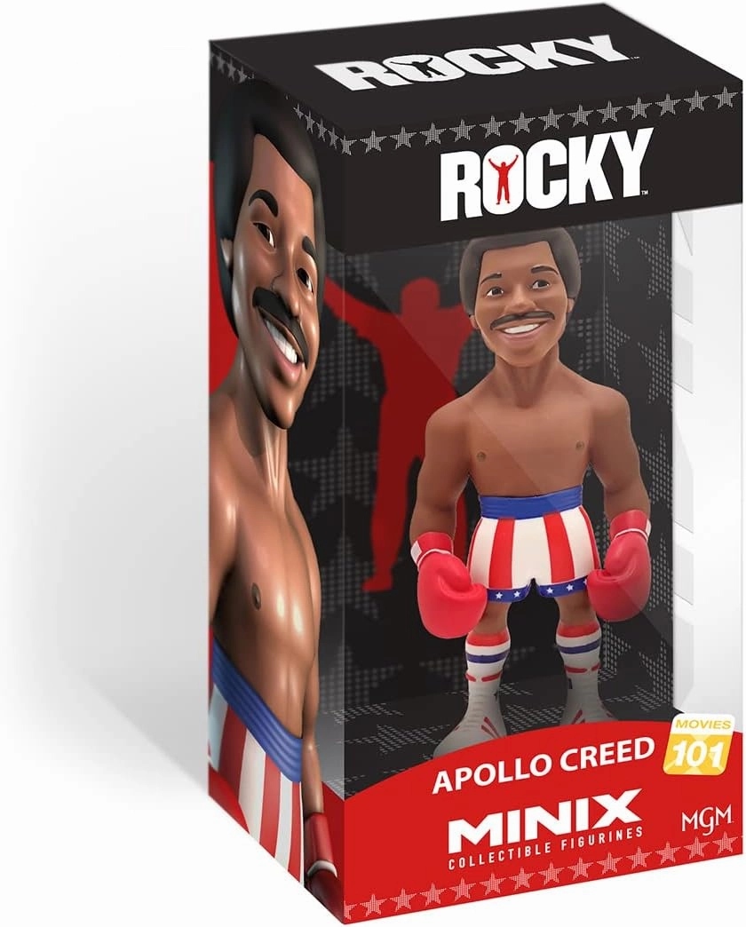 Bandai Apollo Creed Model | Collectable Apollo Figure from The Rocky Films | Collect Your Favourite Rocky Figures from The Movies
