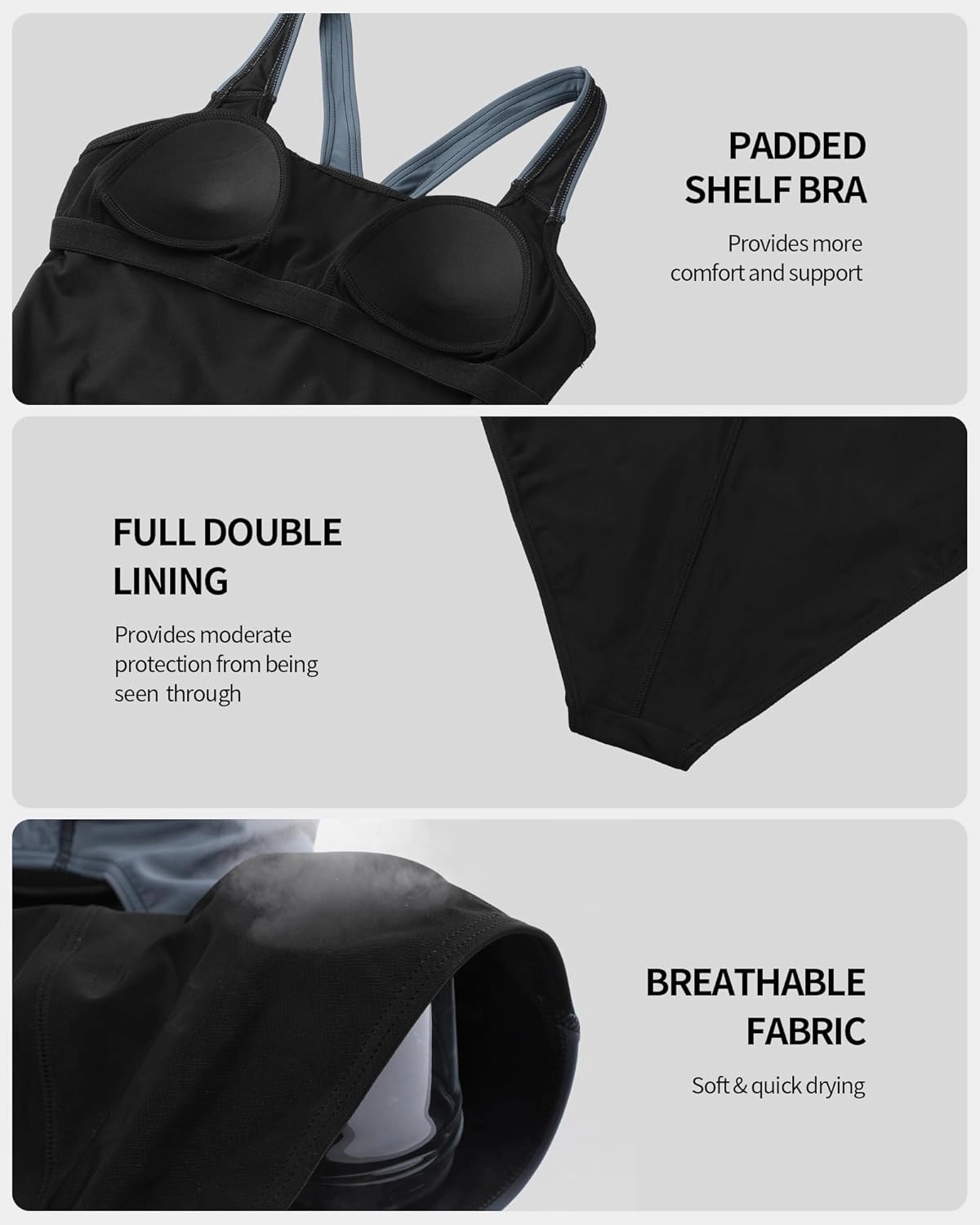 beautyin Women One Piece Athletic Lap Swimming Competition Racing Swimsuit