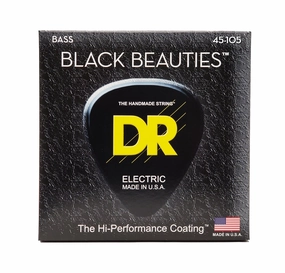 Black Beauties Coated Bass Strings, Medium (45-105)