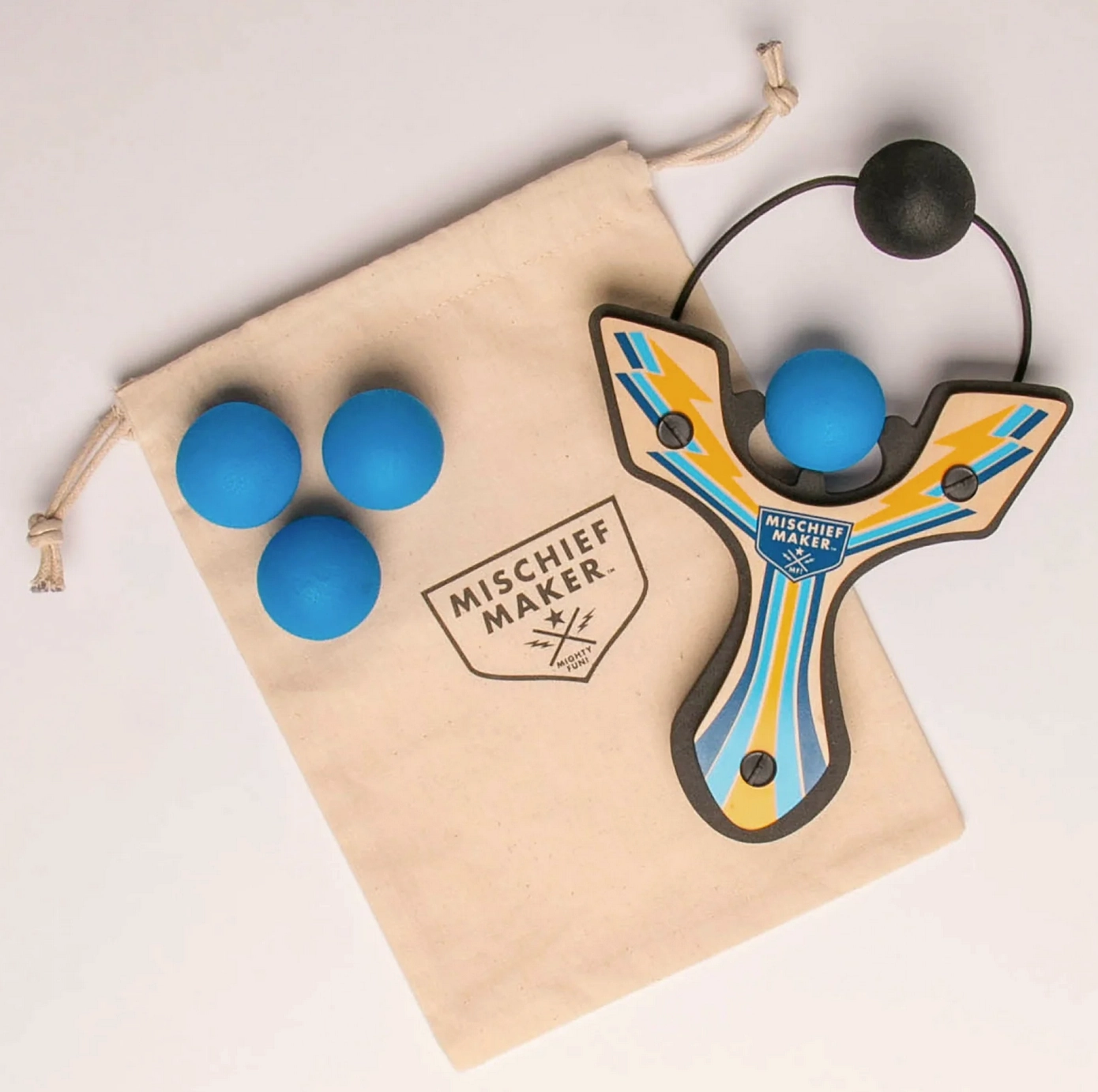 Blue Mischief Maker Slingshot