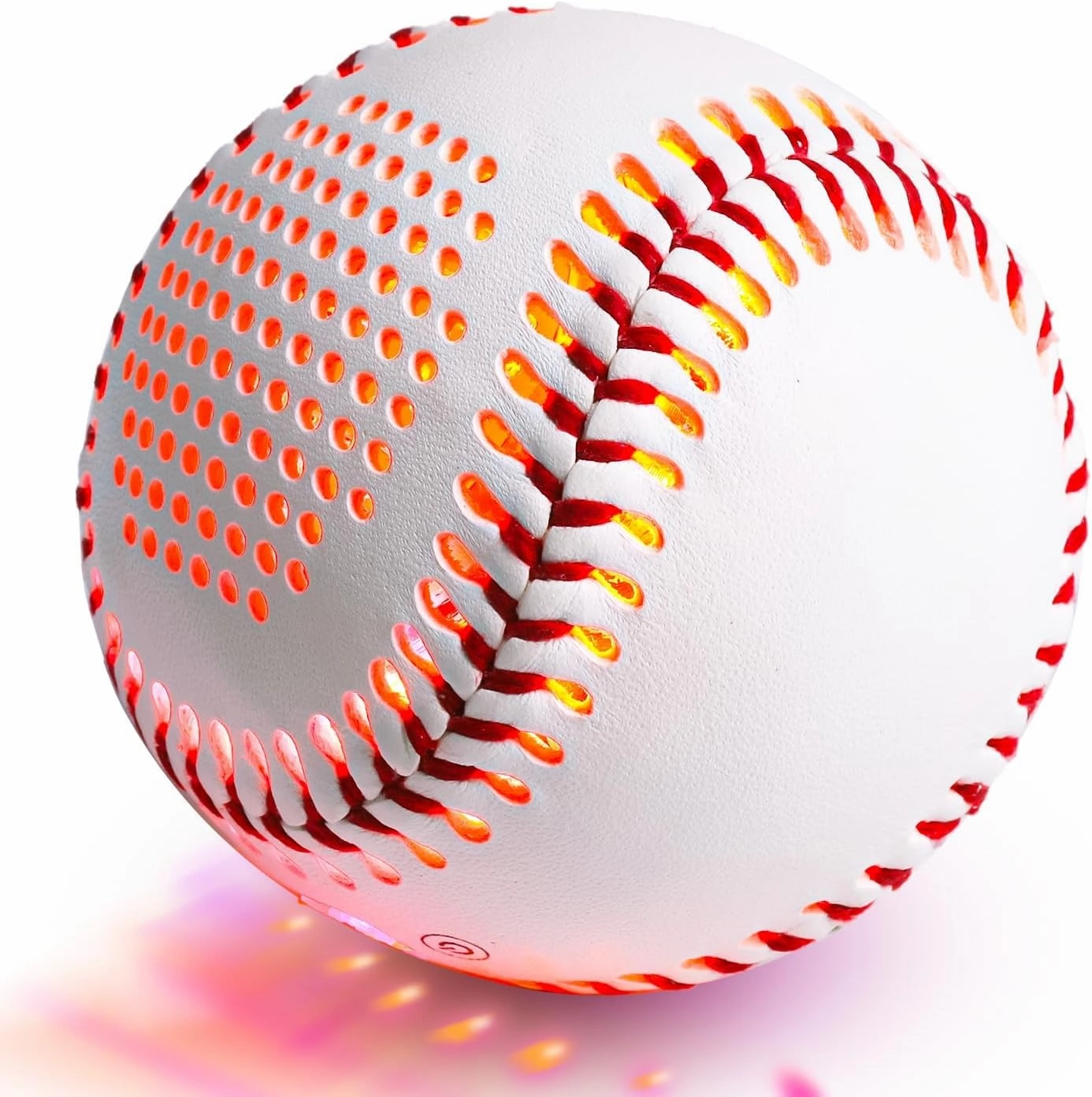 Bluetooth Speaker Baseball Glow in The Dark Speaker for Fans