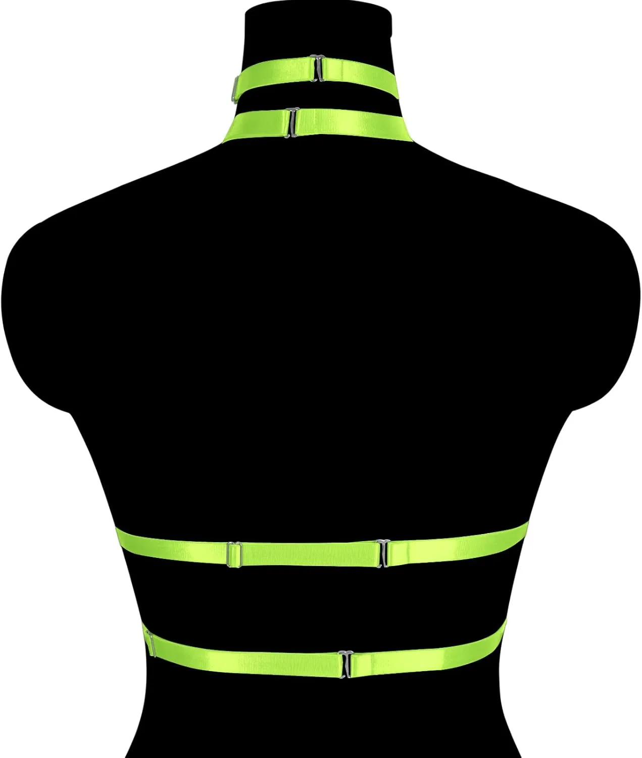 Body Harness for Women Bra Lingerie cage Punk Plus Size Chest Strap Belts Halloween Festival Rave Photography Dance