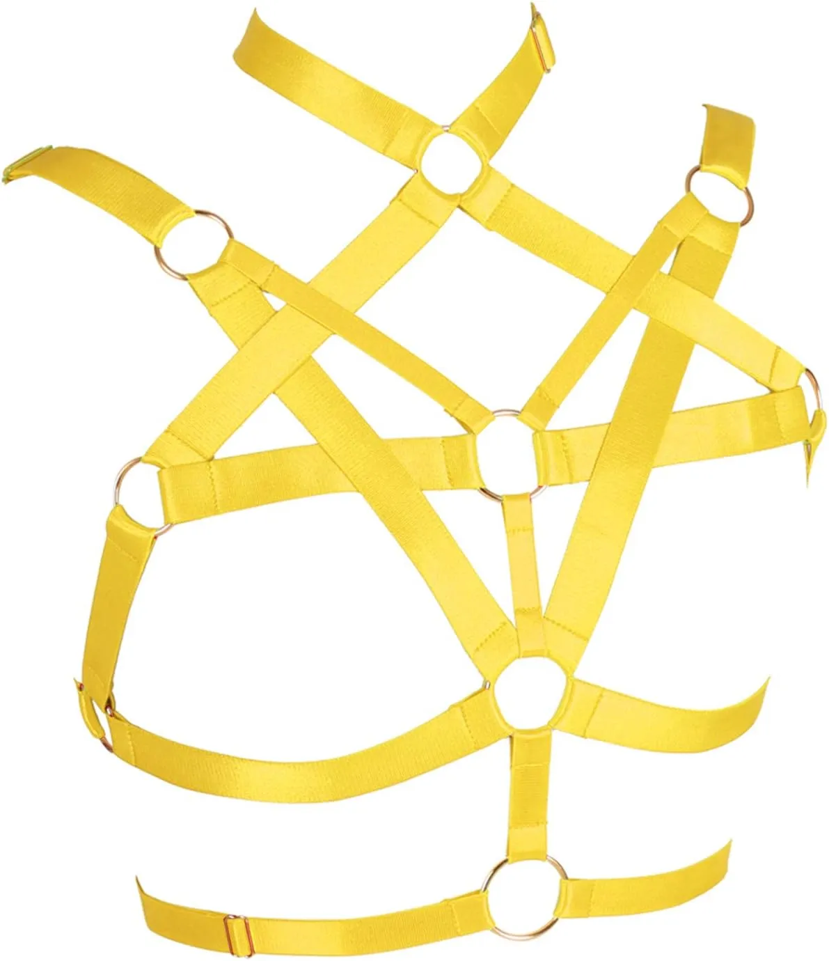 Body Harness for Women Bra Lingerie cage Top Punk Plus Size Chest Strap Belts Halloween Festival Rave Photography Dance