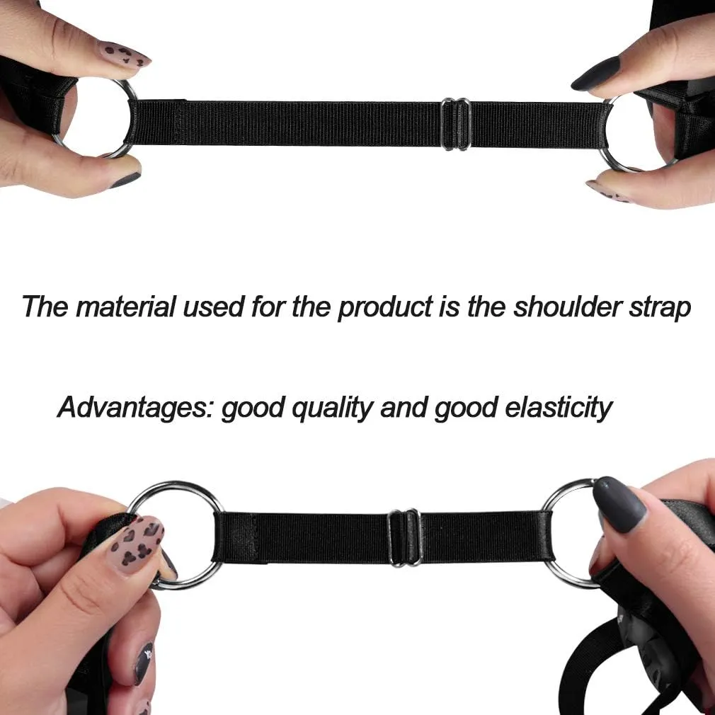 Body Harness Full for Women Garter Belts Set Strappy Adjust Gothic Punk Art Wear Elastic